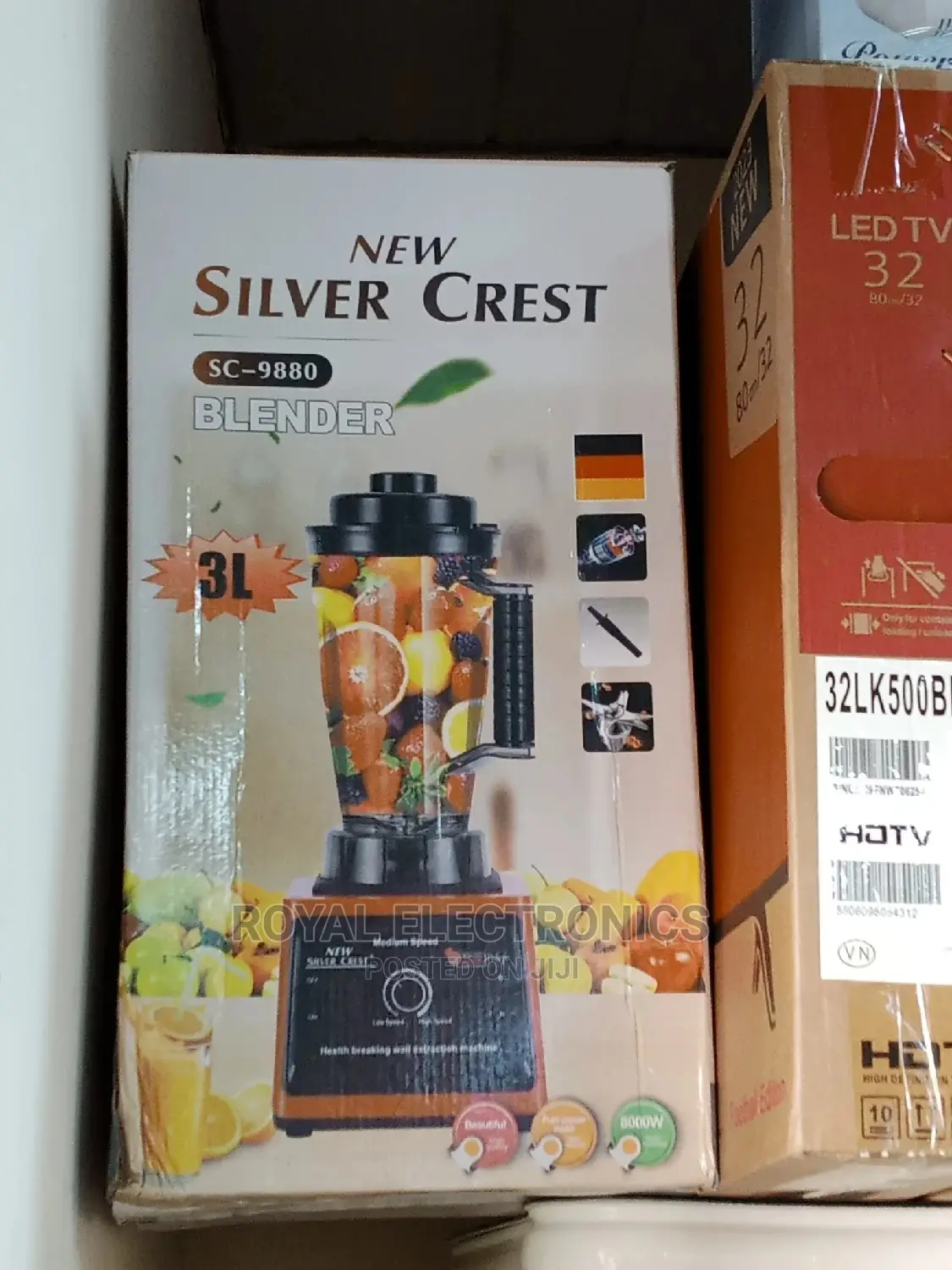 World Class Silver Crest (Sc-9880) Multifunction Blender