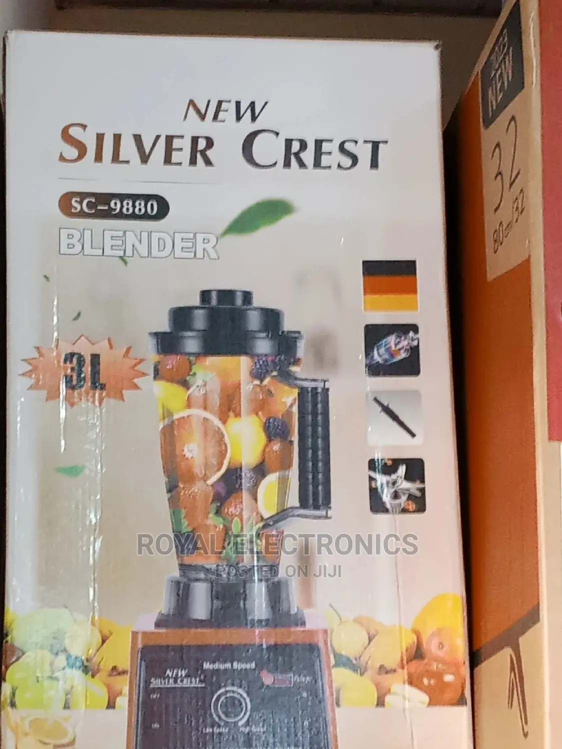 World Class Silver Crest (Sc-9880) Multifunction Blender