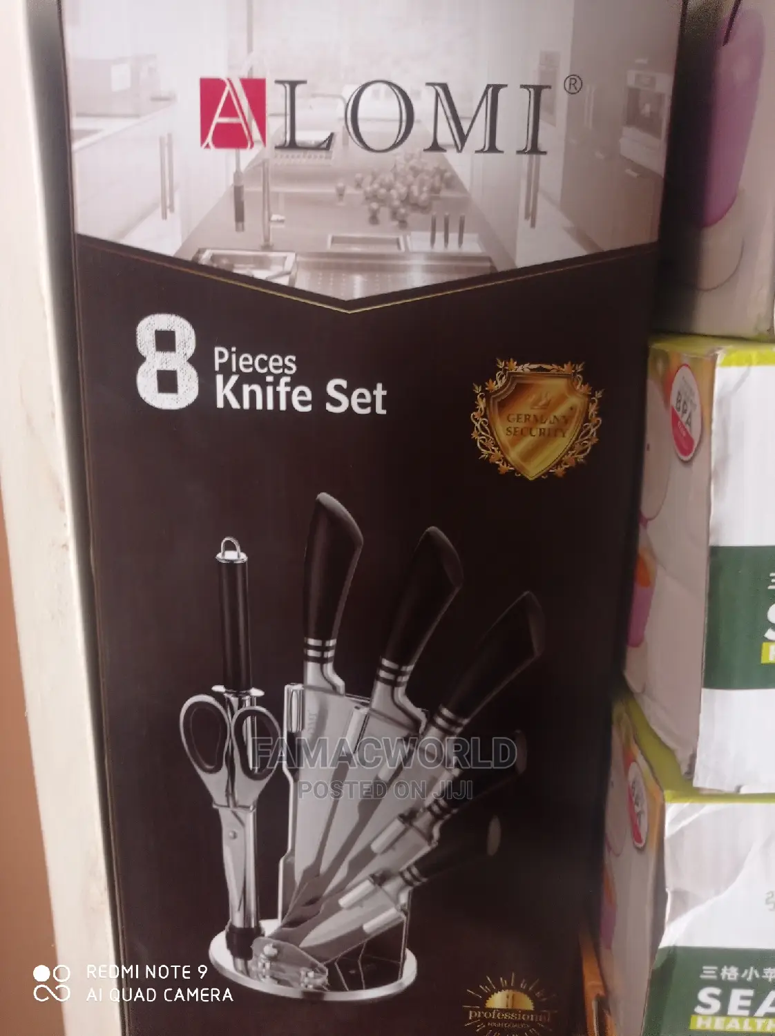 Alomi 8 Pieces Knife Set