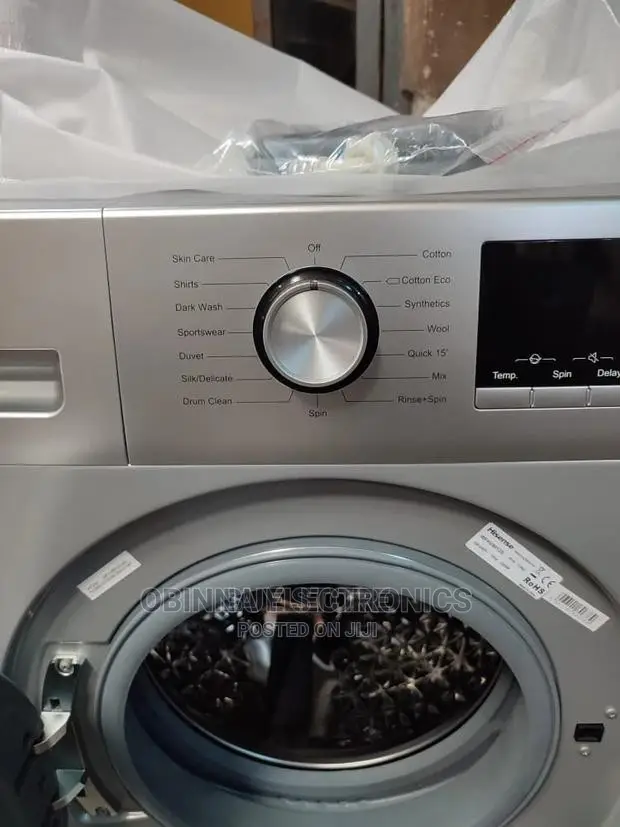 Brand New Hisense (WM6012S)8KG Automatic Front Loader W/M/