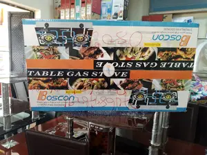 Heavy Duty Boscon Glass Top Table Gas Stove