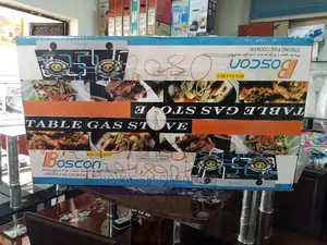 Heavy Duty Boscon Glass Top Table Gas Stove
