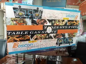 New Boscon Glass Top Table Gas Stove