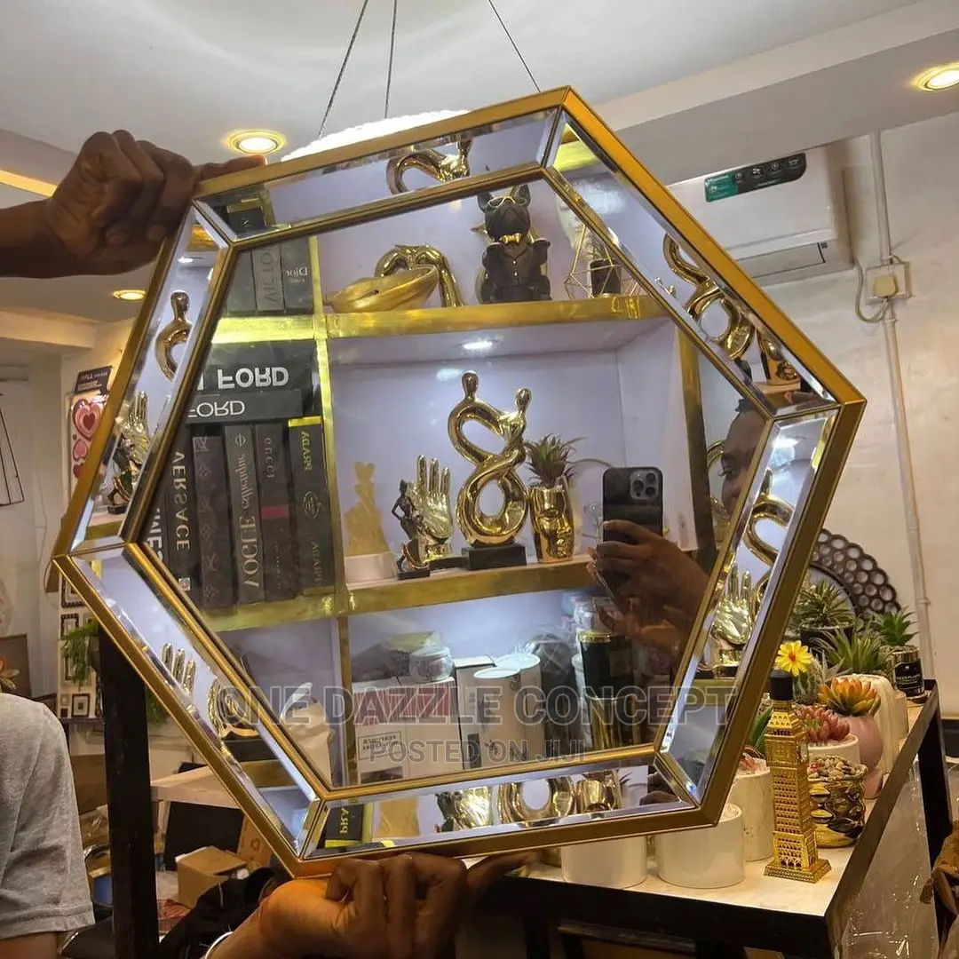 Hexagon Minimalist Mirror