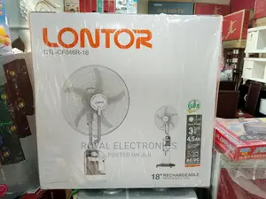 Very New Lontor(Ctl-Cf046r-18) Rechargeable Water Mist Fan