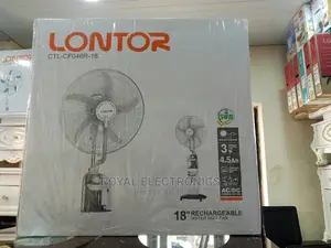 Powerful Lontor(Ctl-Cf046r-18) Rechargeable Water Mist Fan
