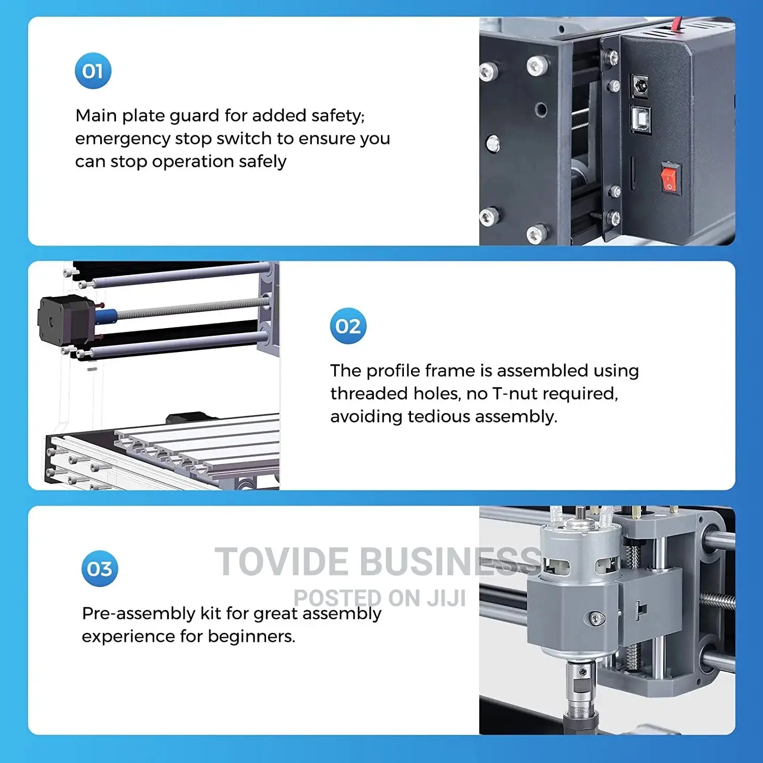 Twotrees DIY CNC 3018 Pro 3 Axis Engraver CNC Milling