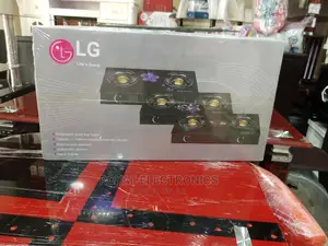 Standard LG Double Burner Glass Top Gas Cooker