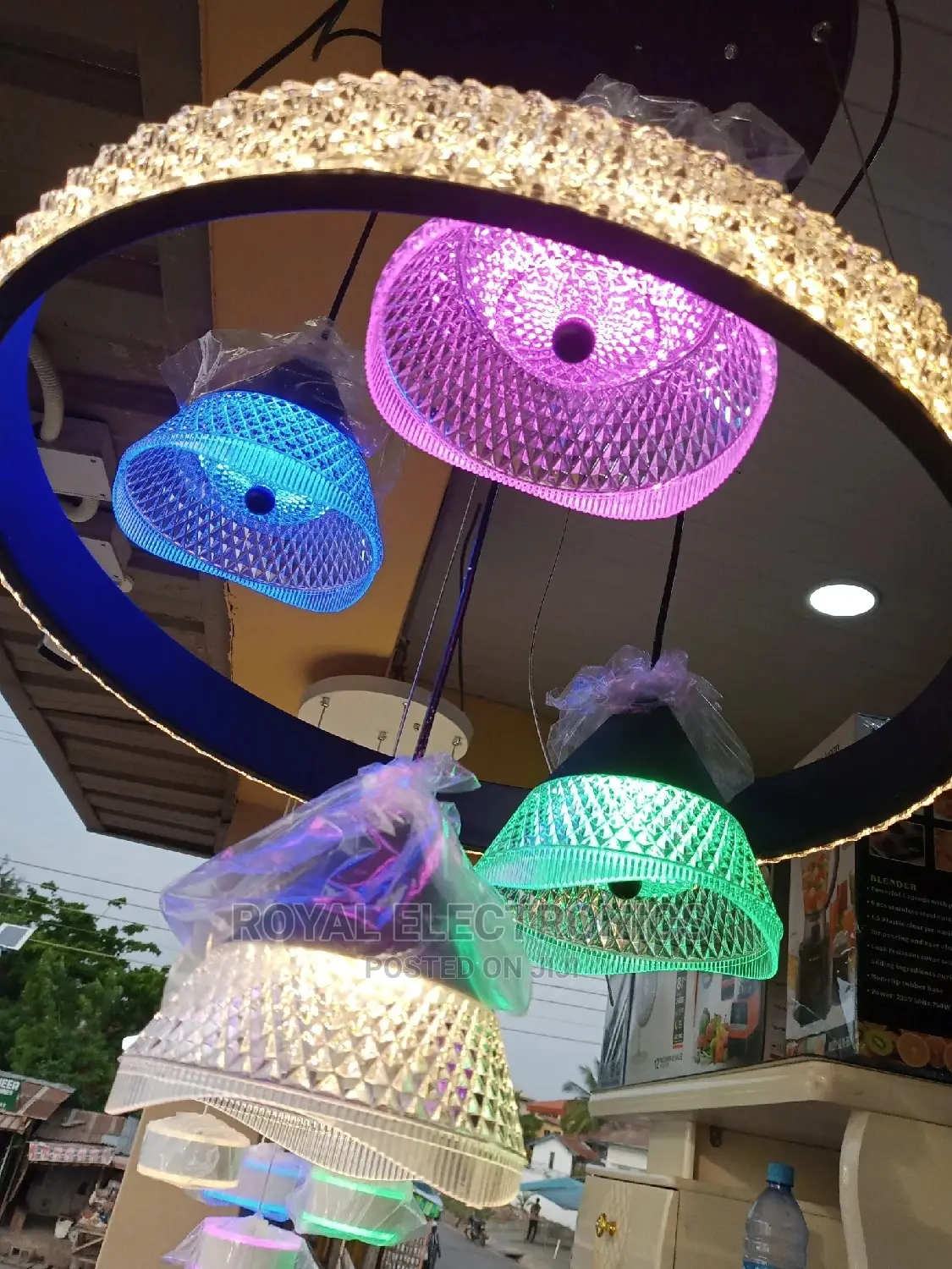 Very New Multicolor Chandelier Light