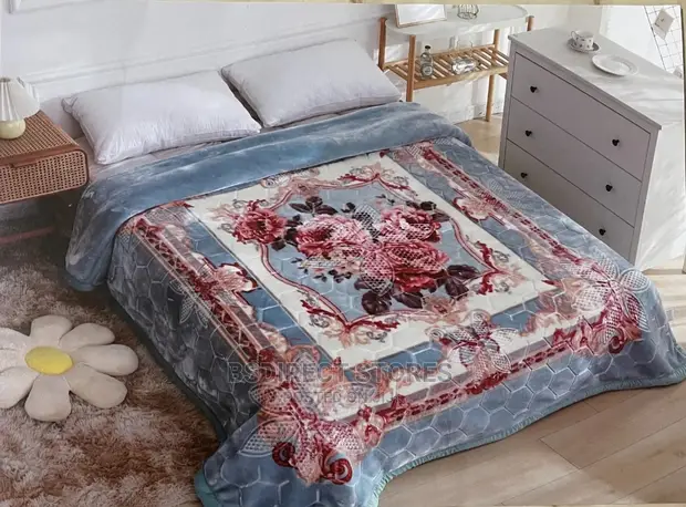 Moonstar London BLUE King Blanket Double Sided Extra Thick for