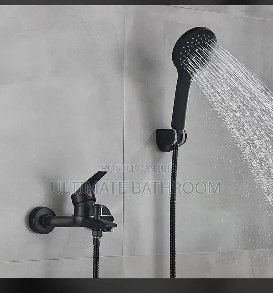 Black Bath Mixer