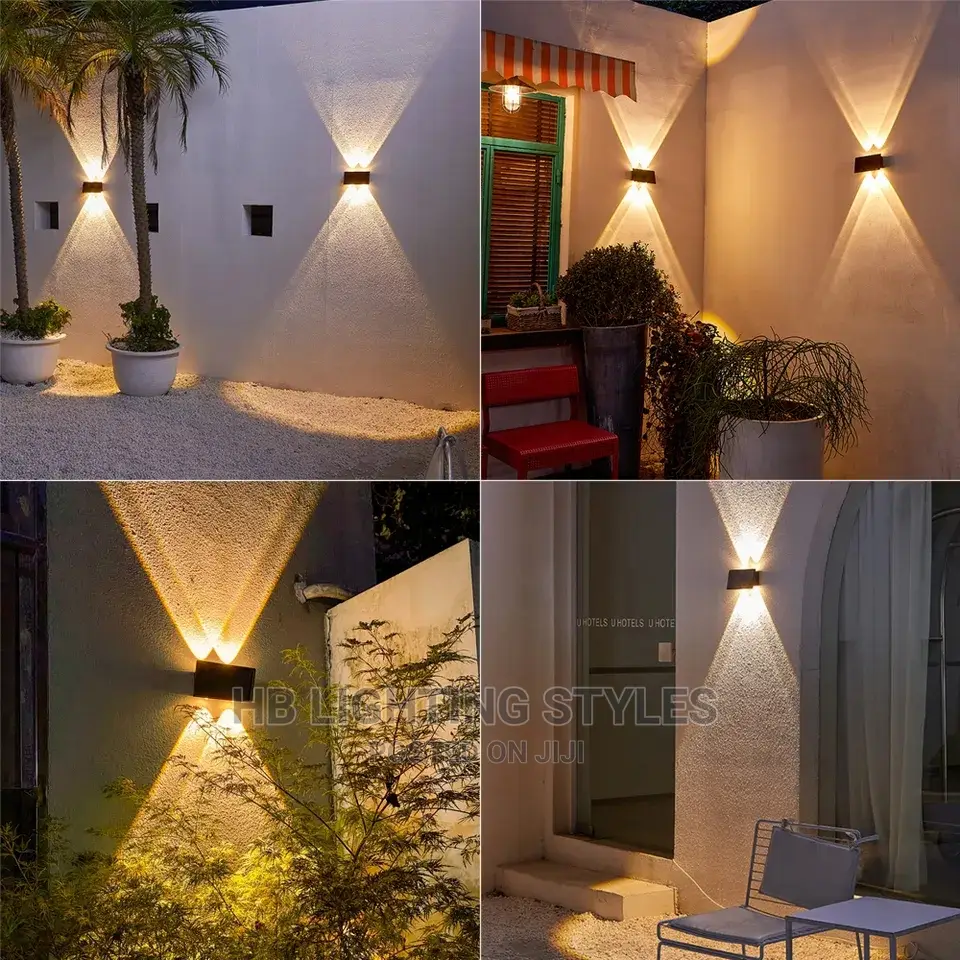 Solar LED Light Outdoor Wall Lamp