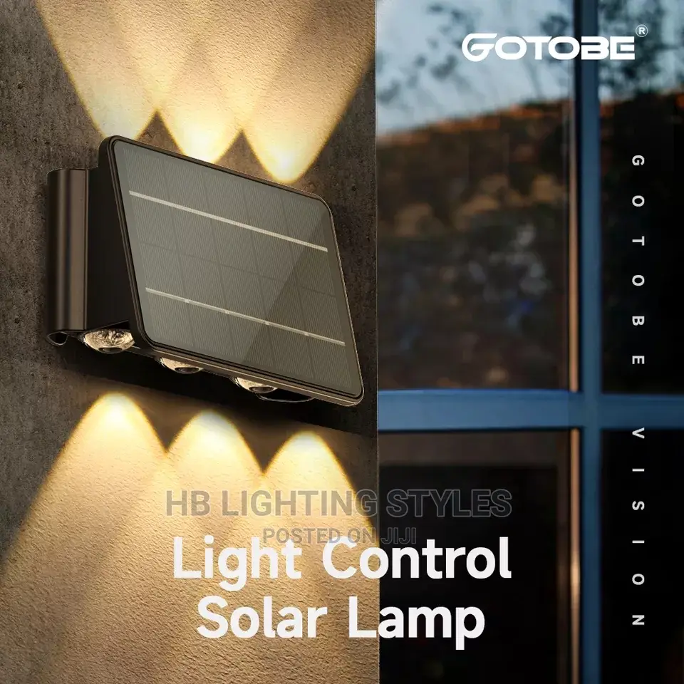 Solar LED Light Outdoor Wall Lamp