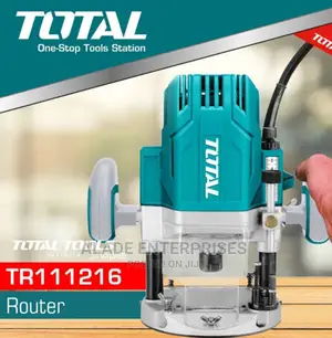 Total Electric Router 1600W Tr111216 (Blue) With Freebie