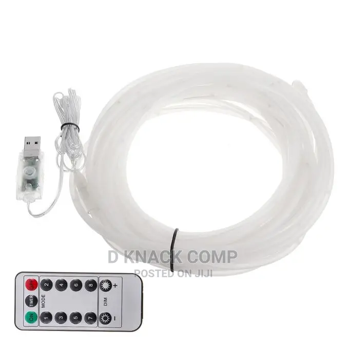 USB Tube Light String 10 Meters 100 Lights-Warm