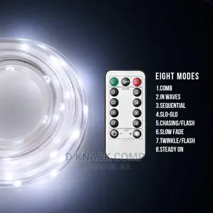 USB Tube Light String 10 Meters 100 Lights