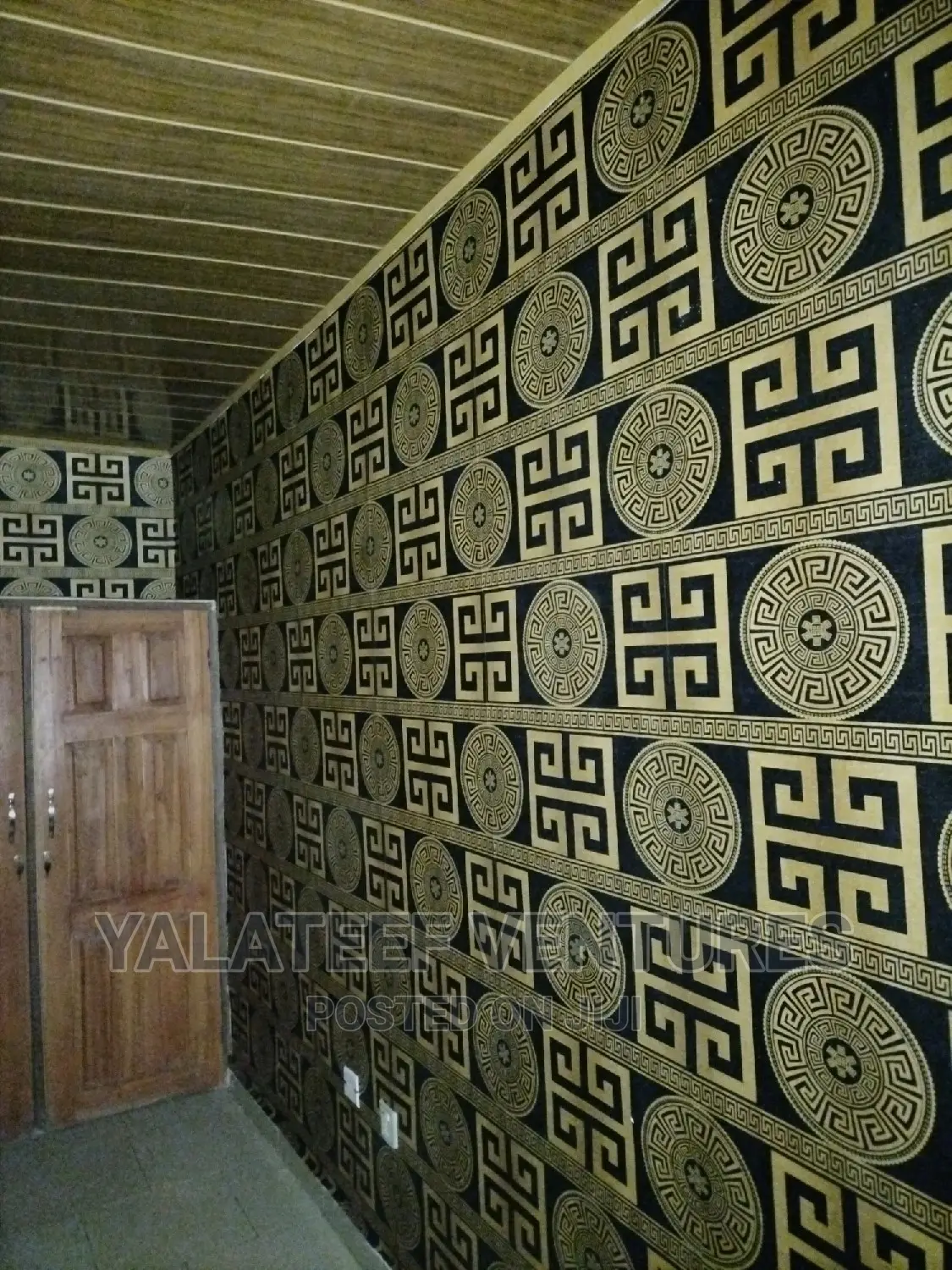 3D Fluted, Marble Type and Metallic Wallpaper