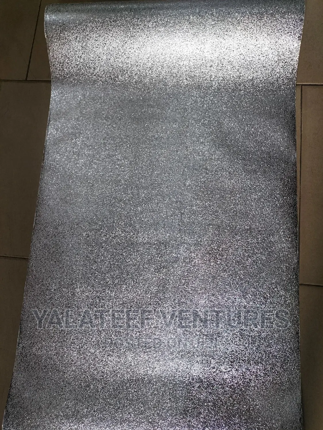 3D Fluted, Marble Type and Metallic Wallpaper