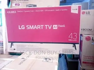 Lg 43inches Smart Tv 3d View *Uhd Smart Tv 2 Years Warranty.