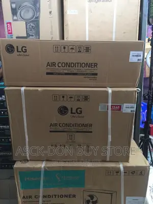 Original Lg 1.5hp Non- Inverter Air Con, 2years Warranty