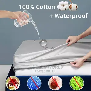 Elastic Water Resistant Bed Cover