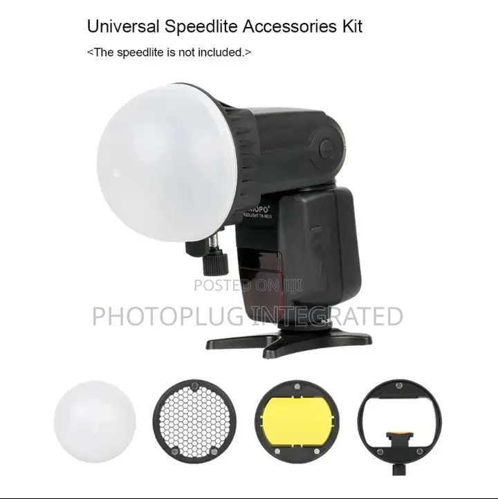 Triopo Speedlite Flash Diffuser / Modifier Kits
