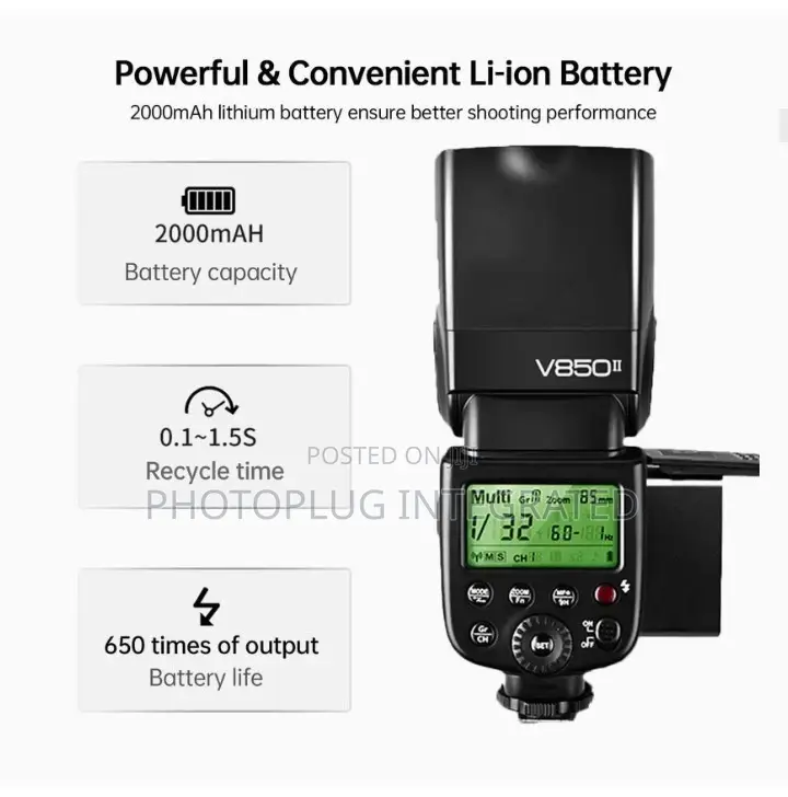 Godox V850 Ii Flash Godox V850ii Speedlite