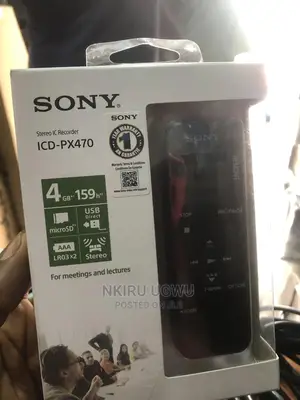 Photo - Sony ICD-PX470 Voice Recorder