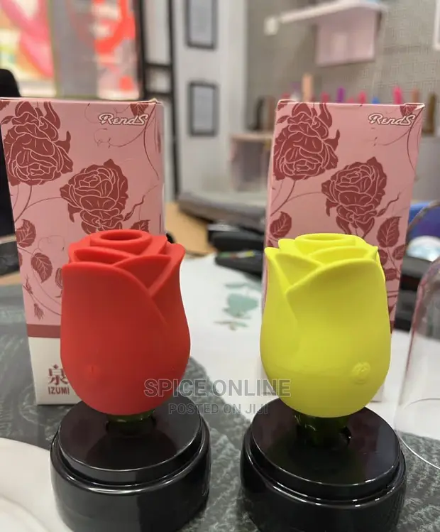 Hq 1: Rose Vibrator Vagina Sucker for sale - Spice Online Market/Logistics   Price:  35,550 on Jiji.ng [Akinyele]