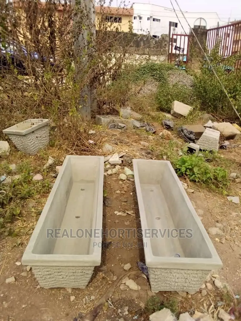Durable Designed Concrete Planter