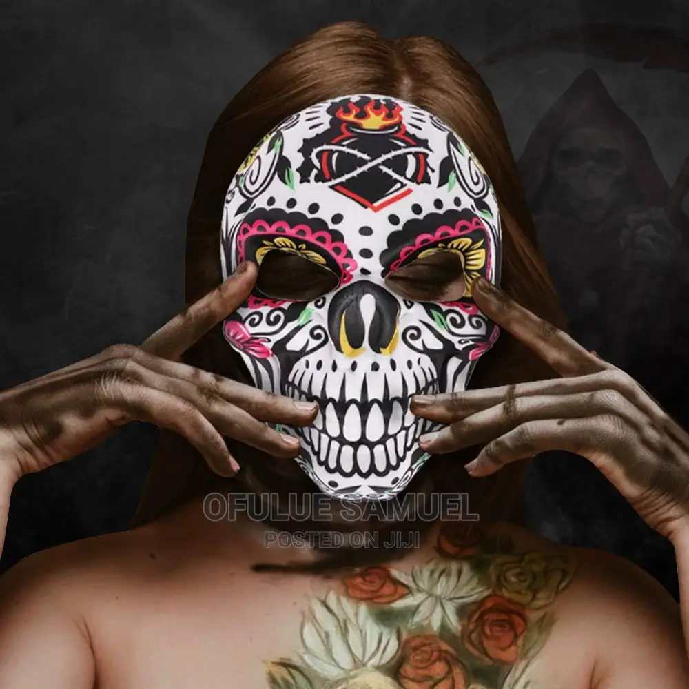 Halloween Mask Ghost Festival Skull