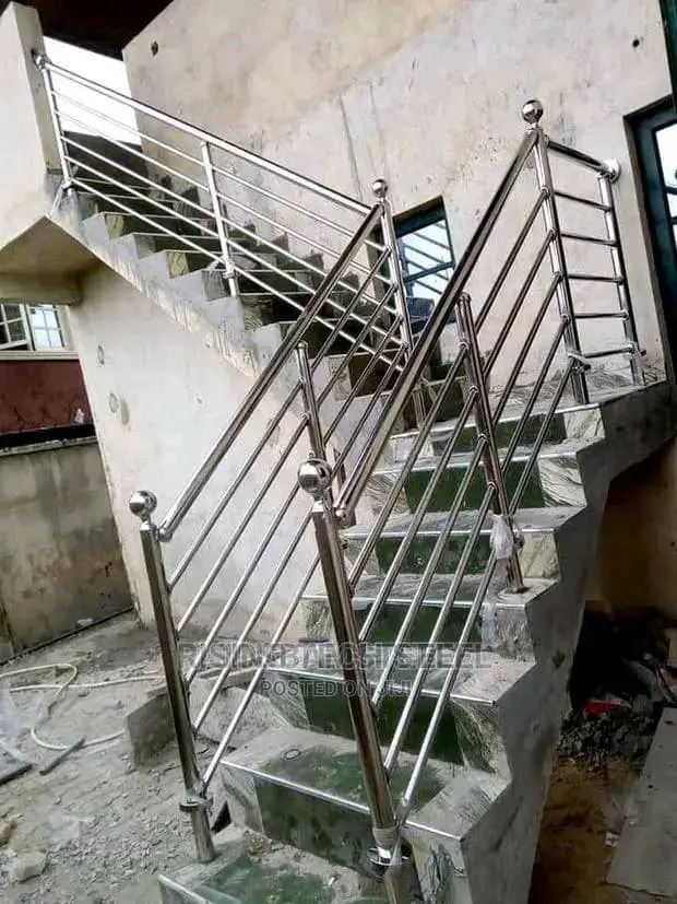 Stainless Handrail Simple Staircase Rail
