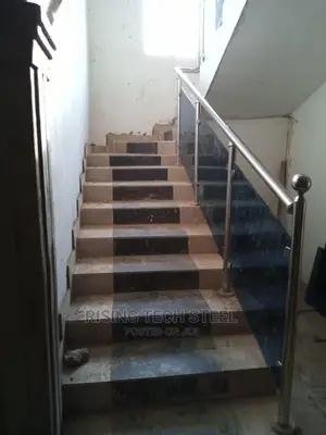 Stainless Handrail Staircase Glass Holder
