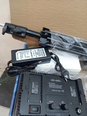 Pro LED 600 With Stand, Battery, Charger Adapter to Light