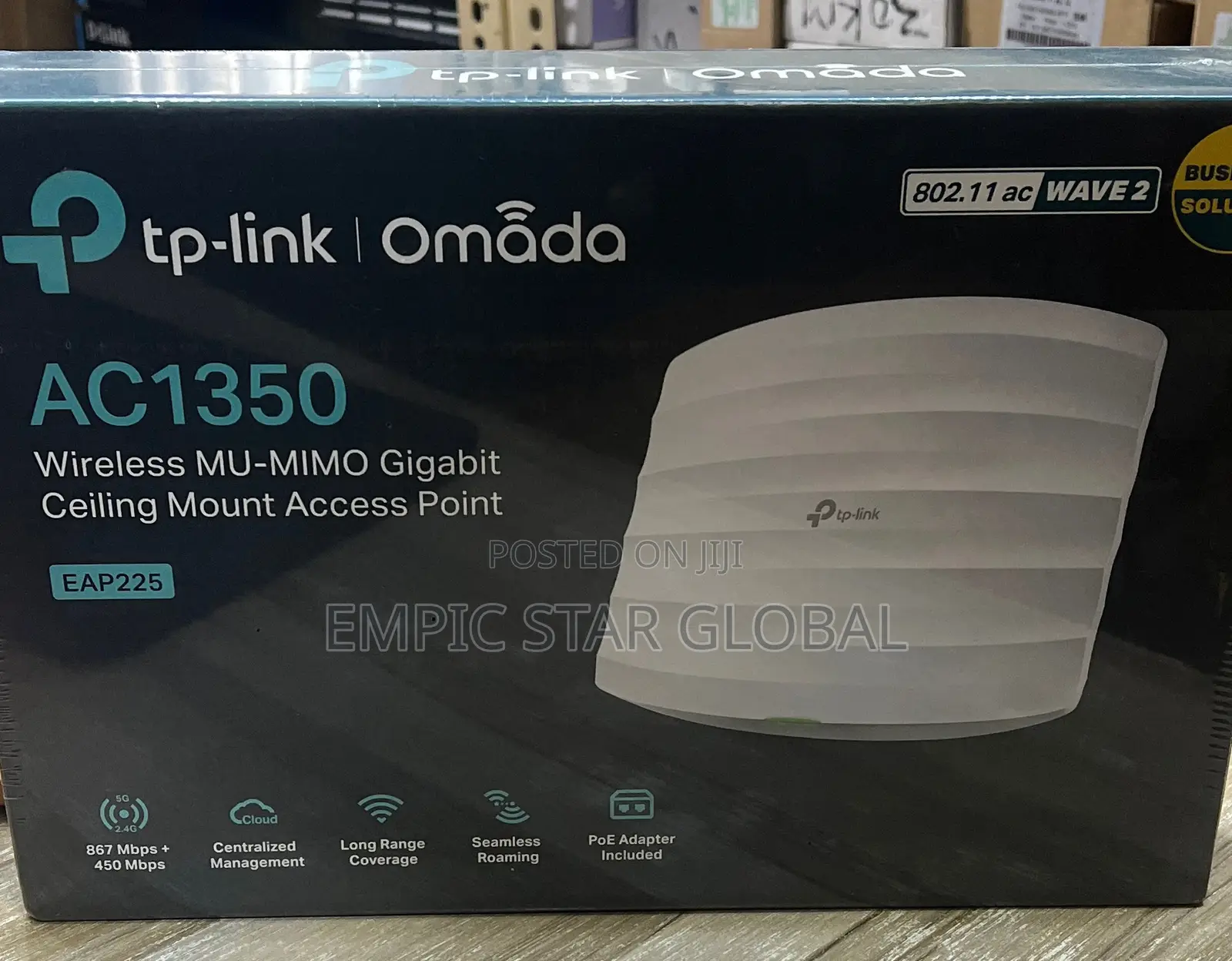 Tp-Link Eap225 Wireless Gigabit Ceiling Mount Access Point