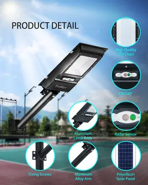 High Quality Solar Folld 400W Street Light