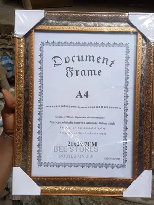 A4 Document Frame