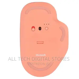 Microsoft Bluetooth Ergonomic Mouse - Coral Pink