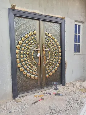6ft Copper Cast Door