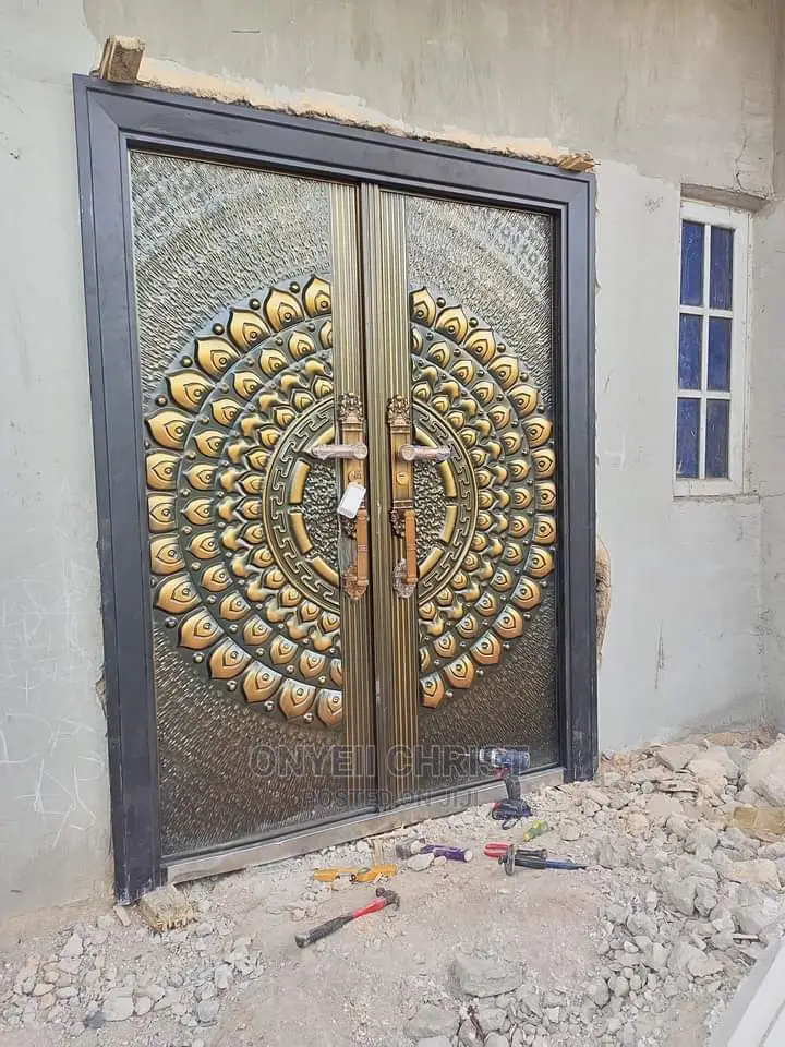 6ft Copper Cast Door