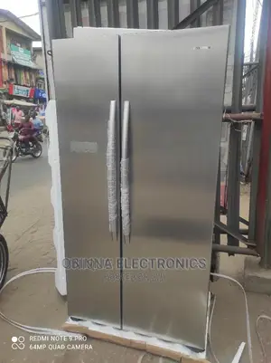 Brand New HISENSE SIDE-SIDE FRIDGE/520L/External/Silver/