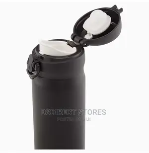 Genuine Thermos MATT BLACK Super Light Direct Drink Flask
