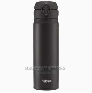 Genuine Thermos MATT BLACK Super Light Direct Drink Flask