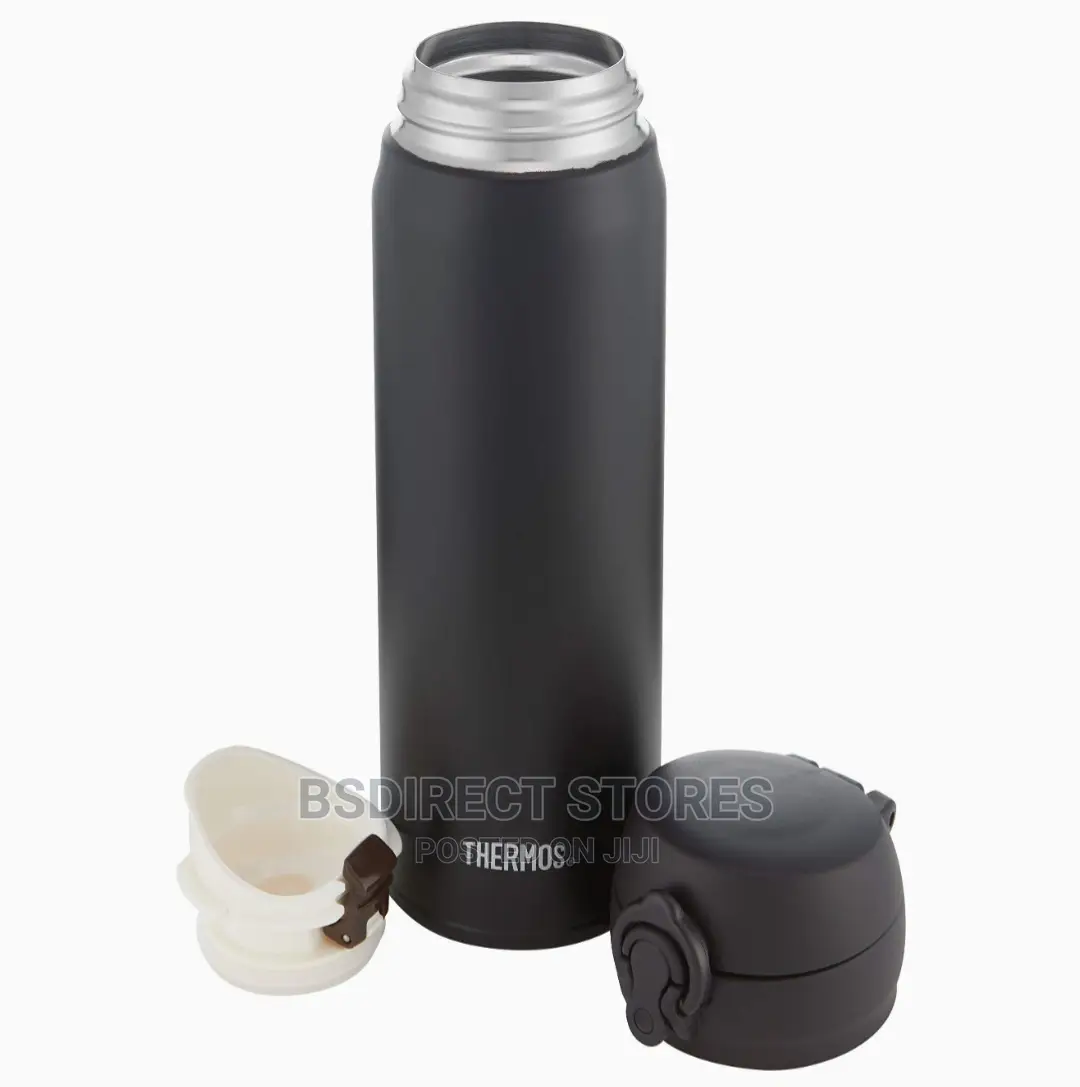 Genuine Thermos MATT BLACK Super Light Direct Drink Flask
