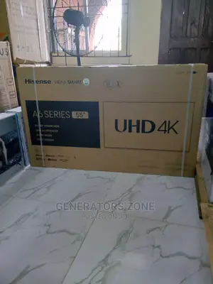 55a6h-55'' Hisense Smart TV (Free Wall Bracket+Netflix, Usb)