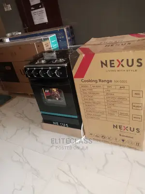 Brand New Nexus 4gas Burner +Oven With Stainless Steel Body