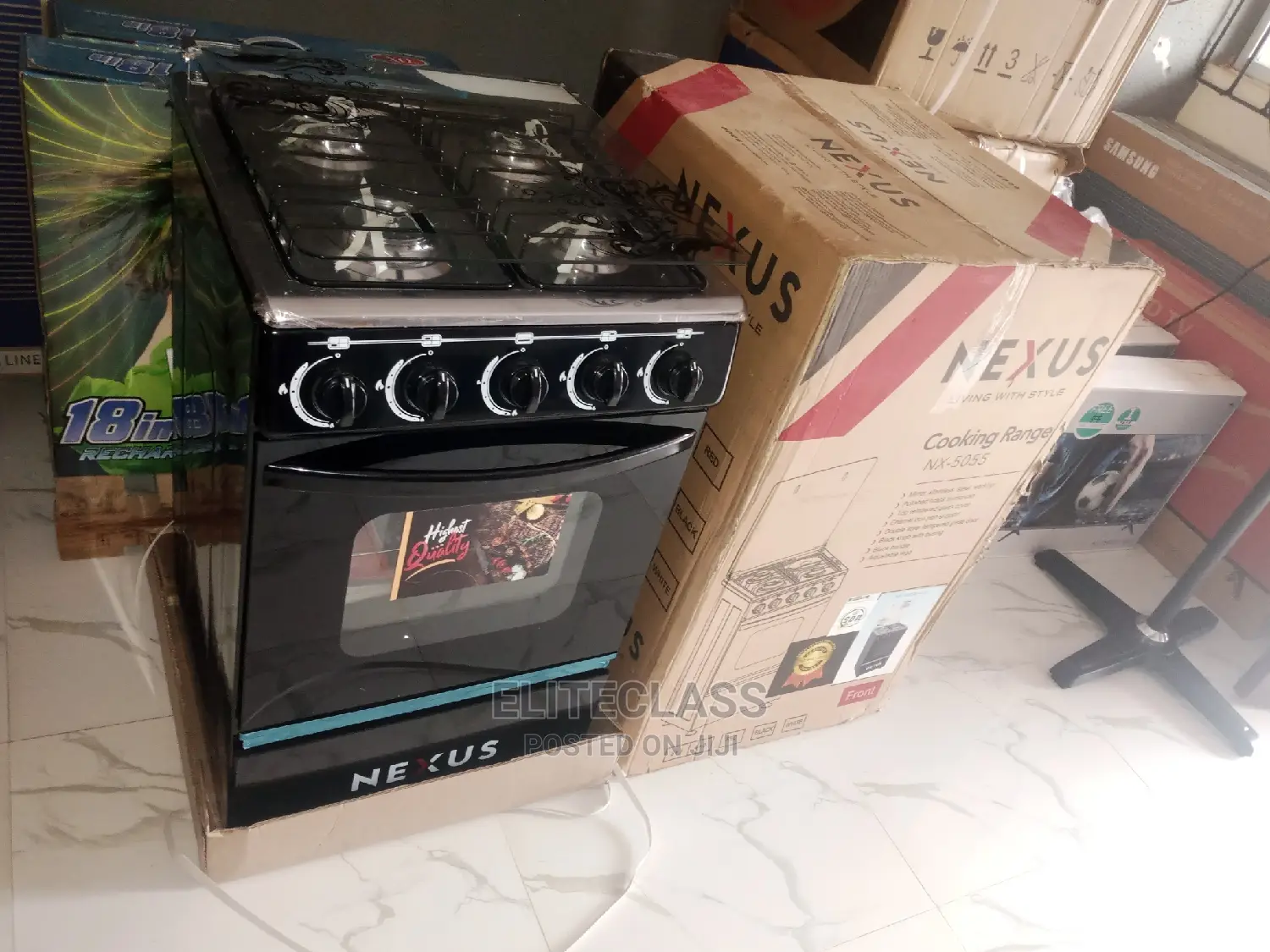 Super Fast Nexus 4+0 Gas Burner With Oven