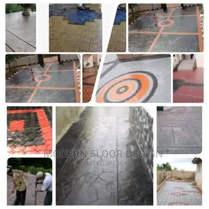 Heavies Concrete Stamps Floor