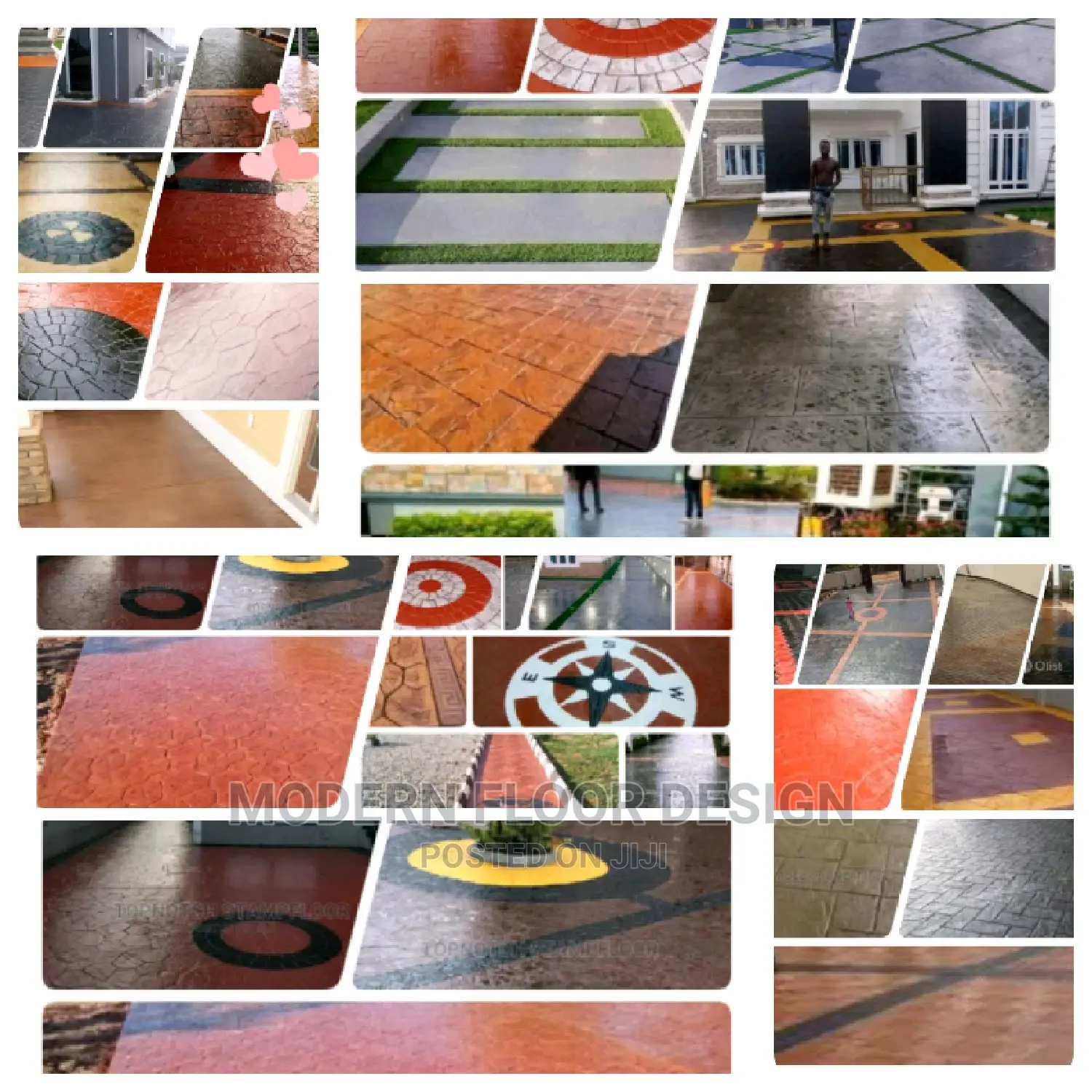 Lite Brick Modern Stamps Floor