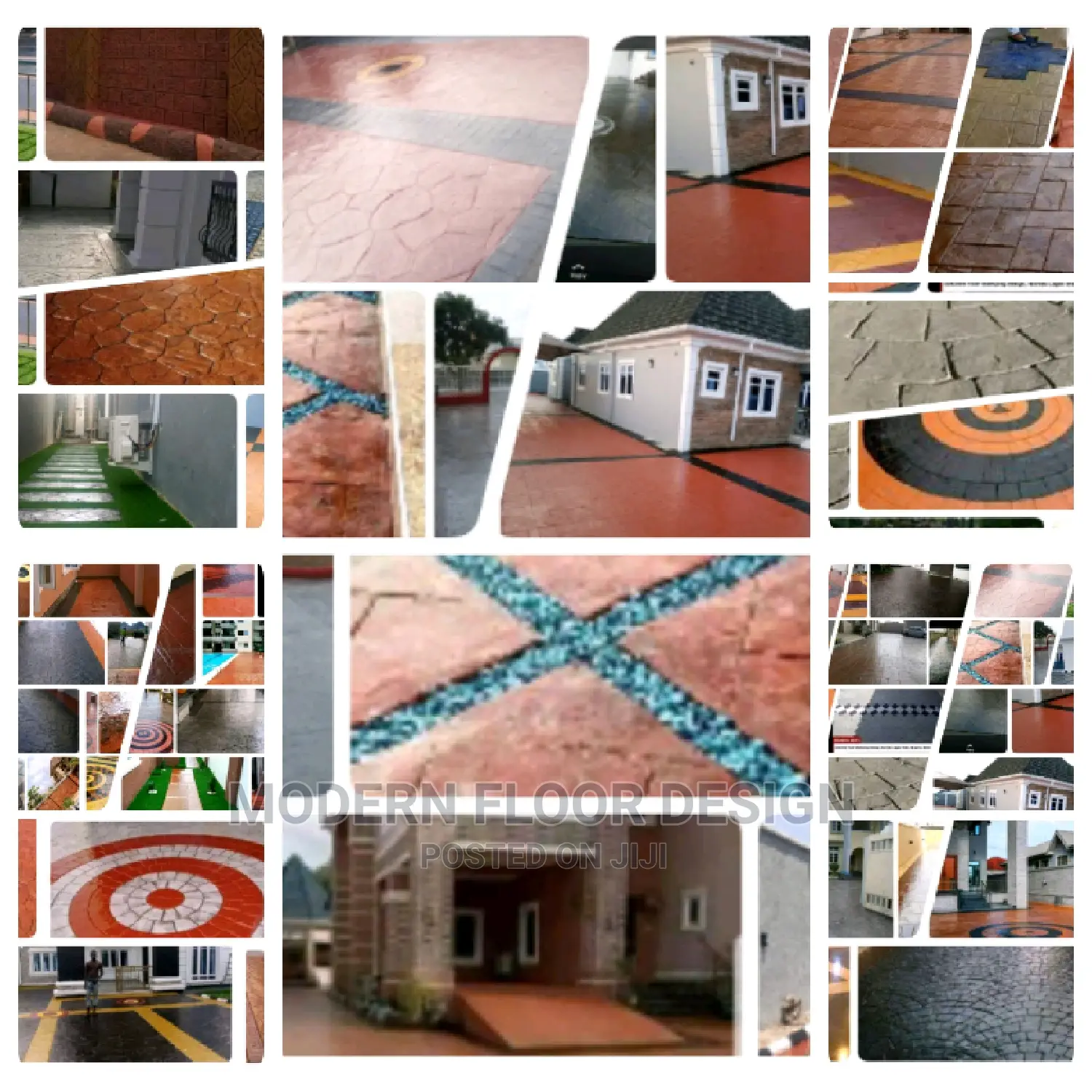 Lite Brick Modern Stamps Floor